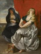 Peter Paul Rubens Reuige Magdalena und ihre Schwester Martha Spain oil painting artist